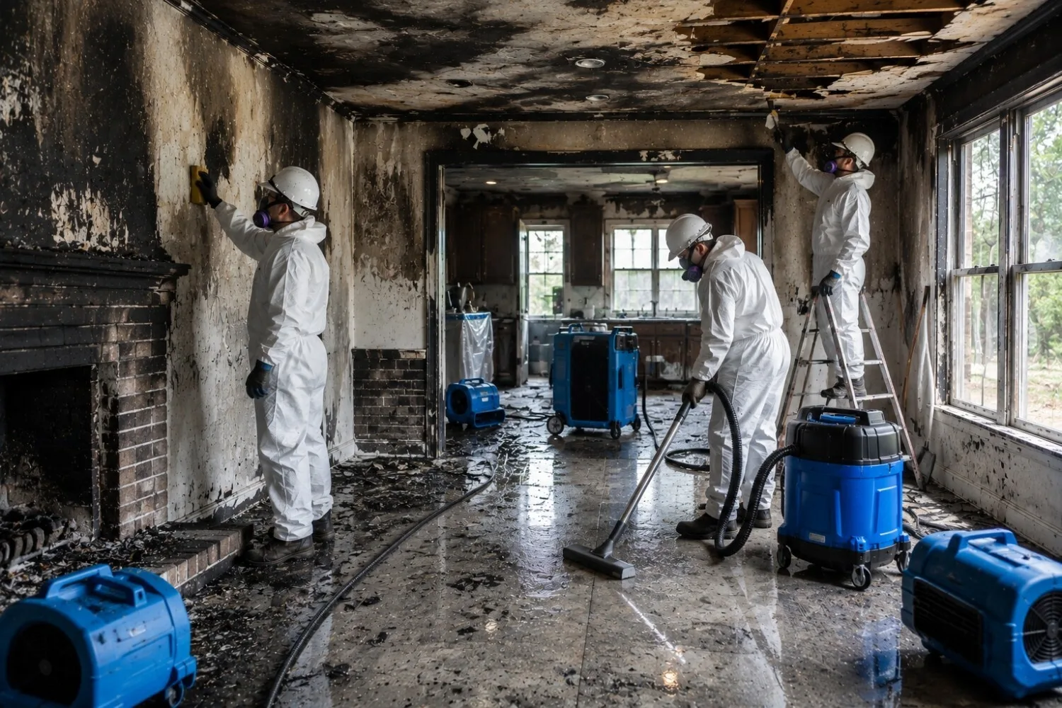 Fire Damage Restoration Whittier in Whittier